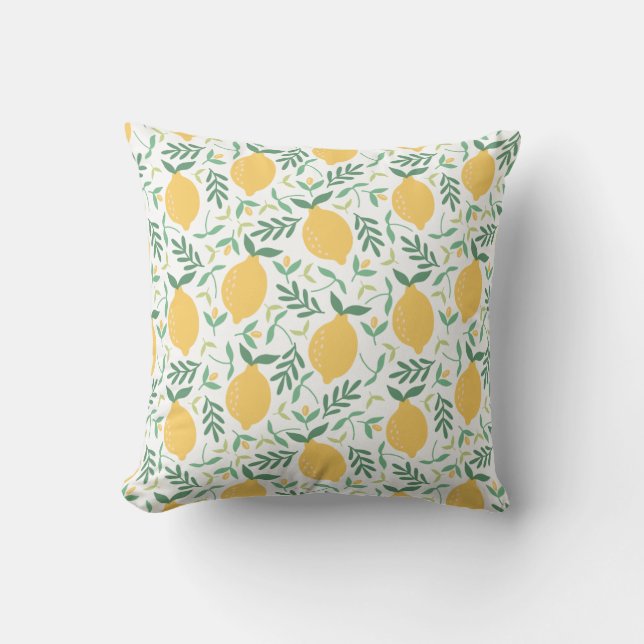 Italian Lemon Cushion (Front)