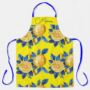 Italian Lemons Personalised Apron