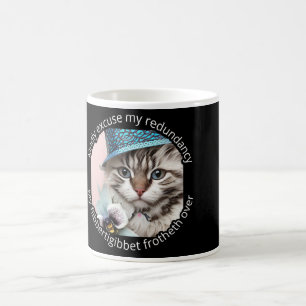 Italian Luxury Cat: Ombre Coffee Mug