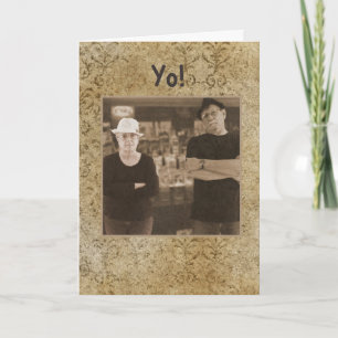 Italian Mafia Birthday Wishes Card