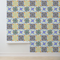 Italian Majolica Style Tile Pattern