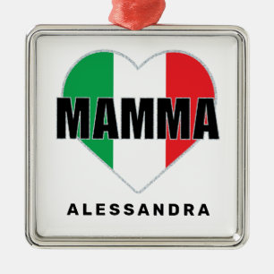Italian Mamma Personalised Ornament