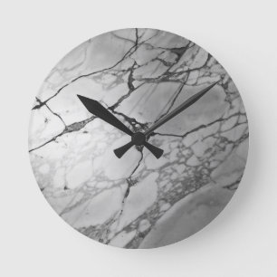 Italian Marble #3 (Faux Marble) #marble #texture  Round Clock
