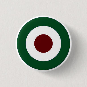 Italian Mod Target 3 Cm Round Badge