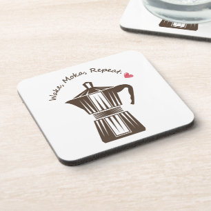 Italian Moka Coffee Pot Coaster