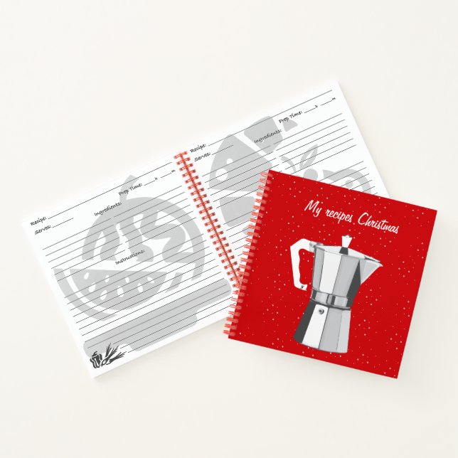 Italian Moka Notebook (Inside)