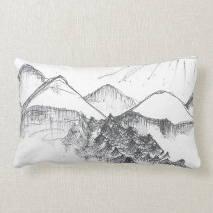 Italian Mountains Lumbar Cushion