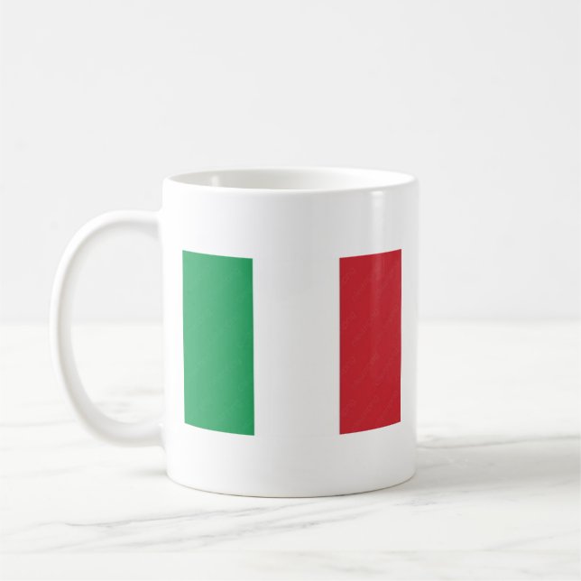 Italian Mug with Flag  (Left)
