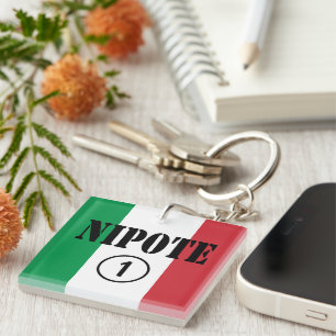 Italian Nephews Nieces & Grandchildren : Nipote #1 Key Ring