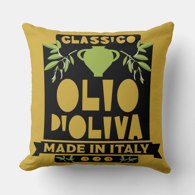  Italian Olive Oil Cooking Cushion (Front)
