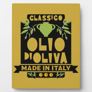  Italian Olive Oil Cooking Plaque