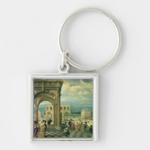 Italian Palace, 1623 Key Ring