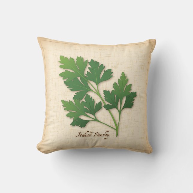 Italian Parsley Herb Cushion (Front)