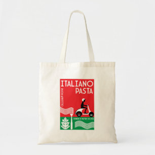 Italian Pasta Art Tote Bag