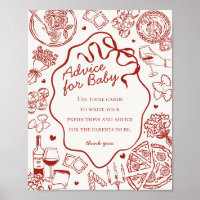 Italian Pasta Baby Shower Advice for Baby