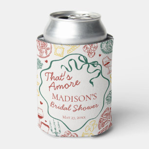 Italian Pasta Thats Amore Bridal Shower Favour Can Cooler