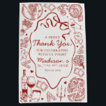 Italian Pasta Thats Amore Bridal Shower Favour Medium Gift Bag<br><div class="desc">That’s Amore! Love and pasta are always a perfect match! This That’s Amore bridal shower collection combines romantic Italian flair with playful pasta details for a sweet, stylish soirée that celebrates love, laughter, and la dolce vita. ★ Let me help you plan your next party! ★ If you need coordinating...</div>