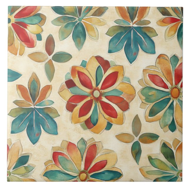Italian Pattern Ceramic Tile (Front)