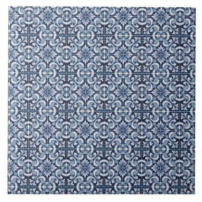 Italian Pattern  Ceramic Tile (Front)