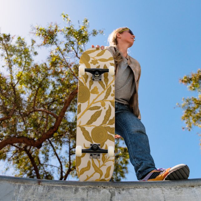 Italian patterns.  skateboard (Outdoor 1)