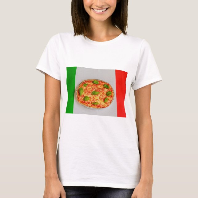 ITALIAN PIZZA WOMEN'S BASIC T-SHIRT (Front)