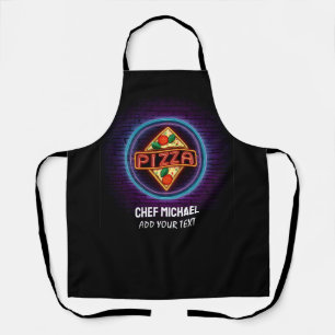 Italian Pizzeria Pizza Kitchen or Restaurant Round Apron