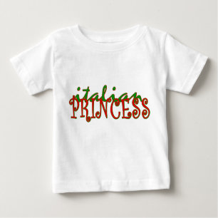 Italian Princess Baby T-Shirt