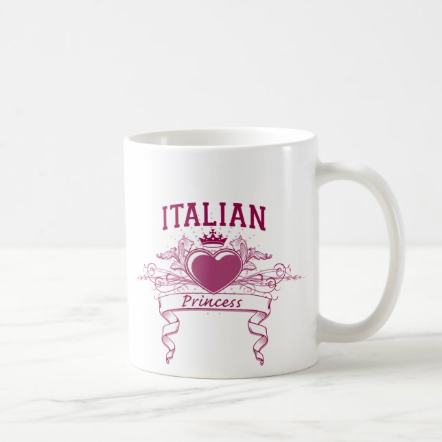 Italian Princess Coffee Mug (Right)