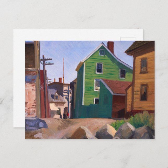 Italian Quarter, Gloucester | Edward Hopper | Postcard (Front/Back)
