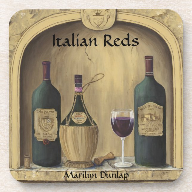 Italian Reds Coaster (Front)