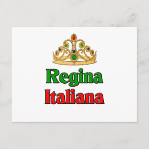 Italian Regina (Italian Queen) Postcard