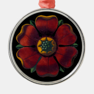 Italian Renaissance Architectural Rosette No. 1 Metal Ornament