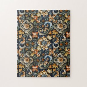 Italian Renaissance in Blue Jigsaw Puzzle