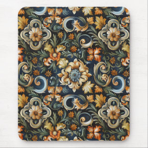Italian Renaissance in Blue  Mouse Pad