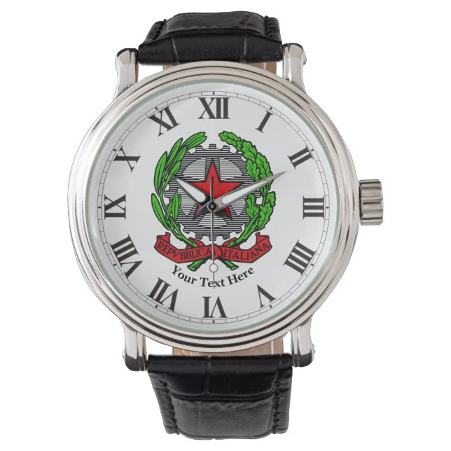 Italian Republic Personalise Watch (Front)