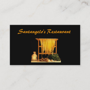 Italian Restaurant Business Card