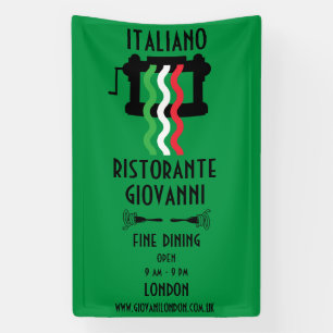 Italian Restaurant Promotional Banner