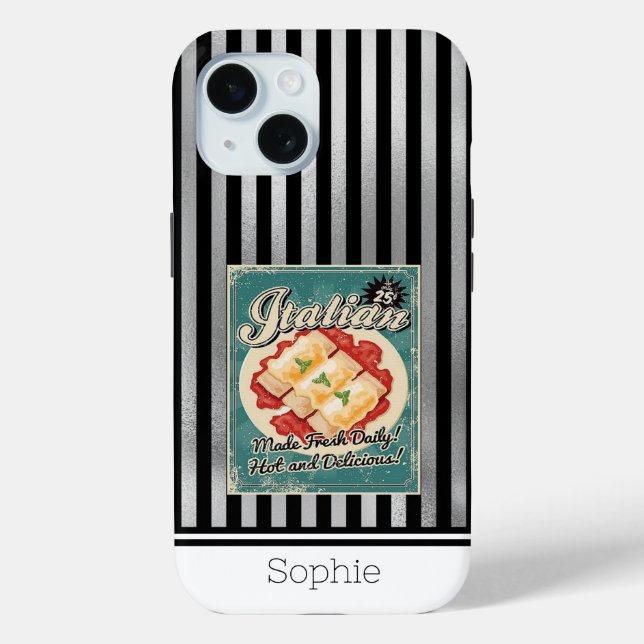 Italian Retro Samsung  Case-Mate iPhone Case (Back)