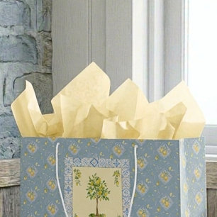 Italian Riviera Amalfi Lemon Yellow Tissue Paper