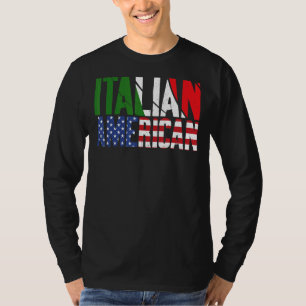 Italian Roots American Roots Italian American T-Shirt