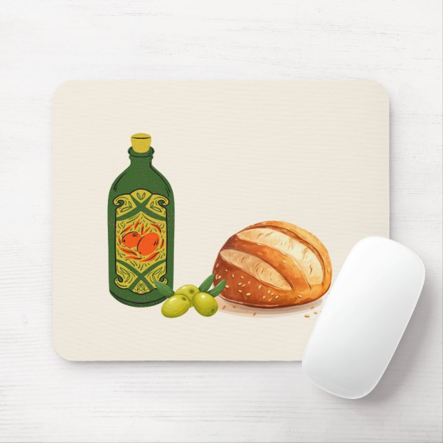 Italian Rustic Mouse Pad (With Mouse)