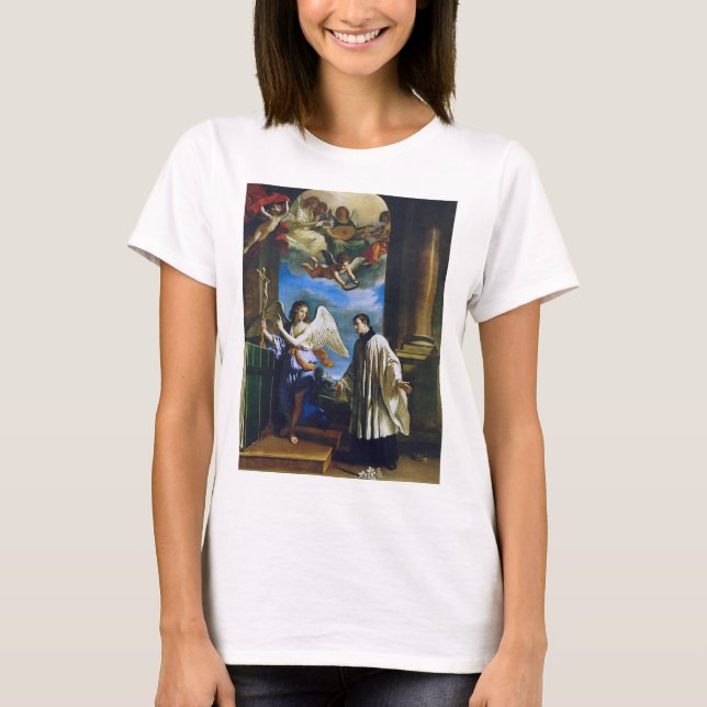 Italian Saint Aloysius Gonzaga T-Shirt (Front)
