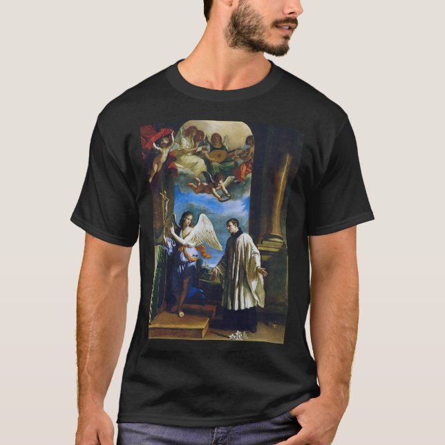 Italian Saint Aloysius Gonzaga T-Shirt (Front)