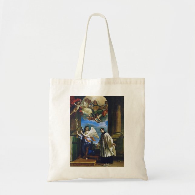 Italian Saint Aloysius Gonzaga Tote Bag (Front)