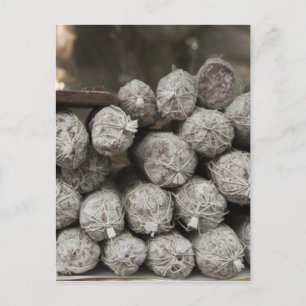 Italian Salami Postcard