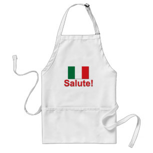 Italian Salute! (Cheers!) Standard Apron