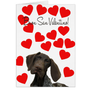 Italian San Valentino Glossy Grizzly Valentine