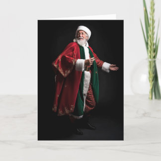 Italian Santa Christmas Card