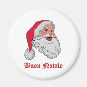 Italian Santa Magnet