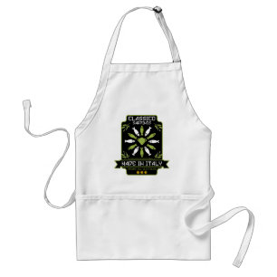 Italian Sardines Art Print Kitchen Gift Standard Apron